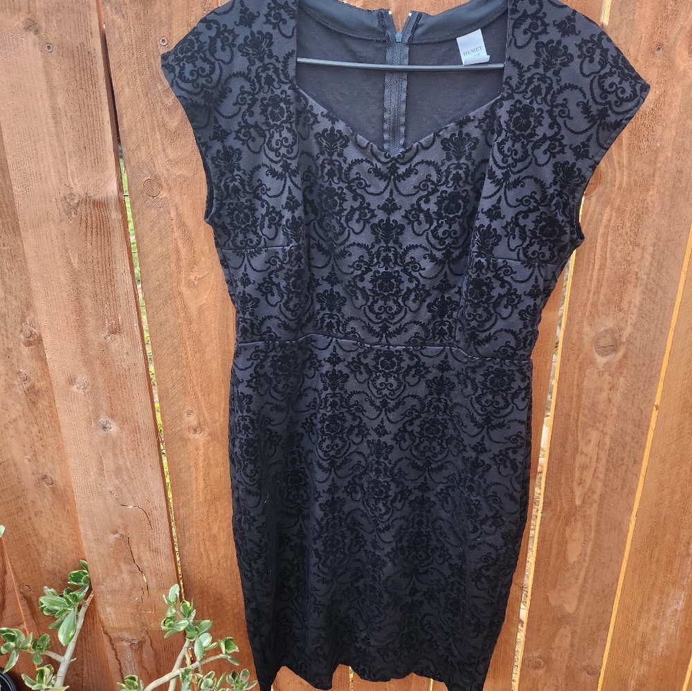Blk on blk Dress